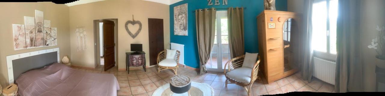 Bed and Breakfast Bastide Du Bonheur Saint Donat Gréoux-les-Bains Exterior foto