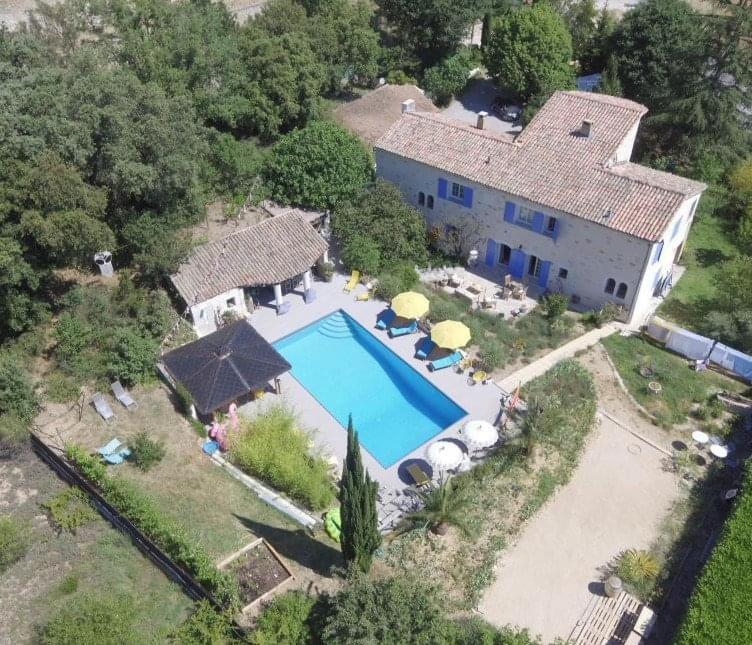 Bed and Breakfast Bastide Du Bonheur Saint Donat Gréoux-les-Bains Exterior foto